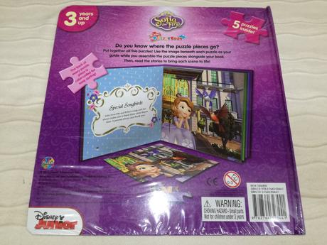 Disney sofia the first puzzle book nau18,