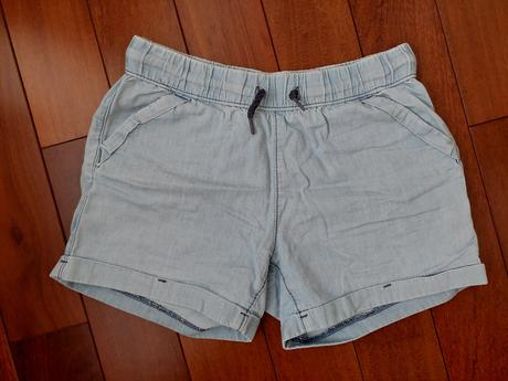 Svetlomodré šortky, pepco,140