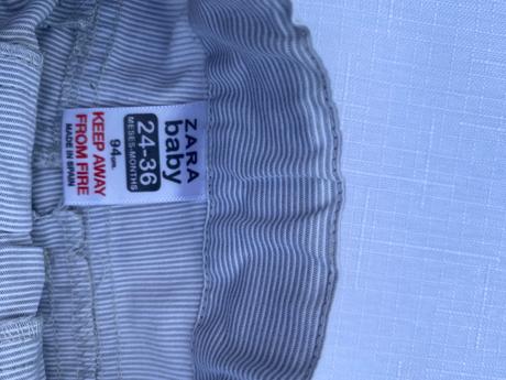 Pásikavé krátke nohavice, zara,92