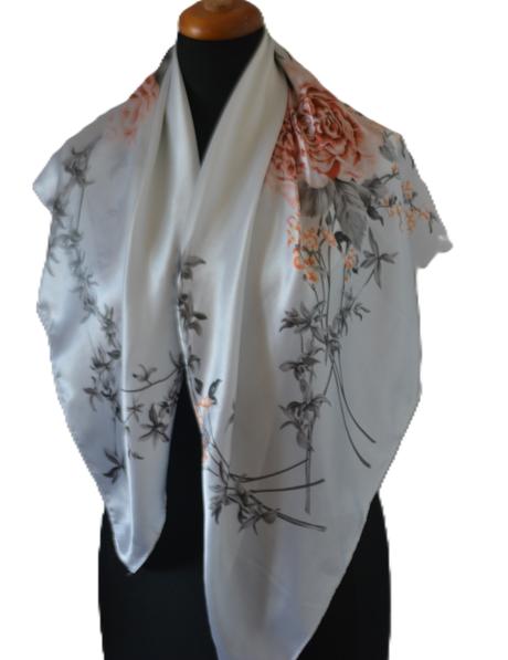 Hodvábna šatka 88x88cm, 