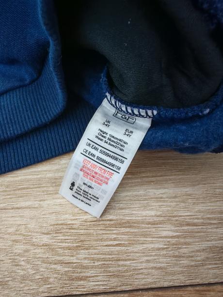 Detské oblecenie, 104–116