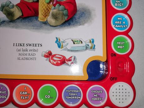Kniha detský tablet i speak english, 