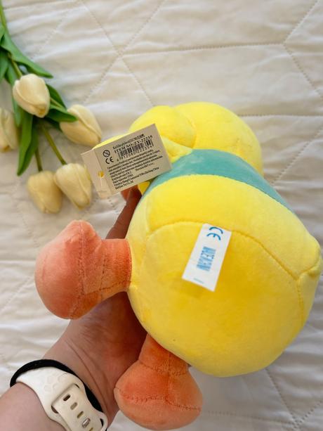 Plyšová kačička lemon,