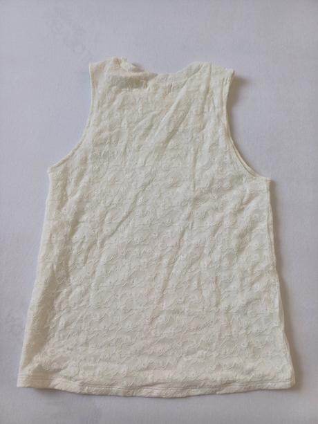 Čipkované tielko, h&m,164