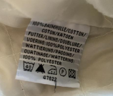 Bunda s kapuckou a aplikáciami rejekt v. m/l, m