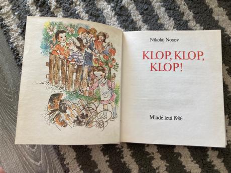 Klop, klop, klop prvé vydanie 1986,
