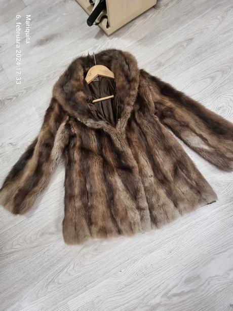 Luxusny pravy kožuch, m