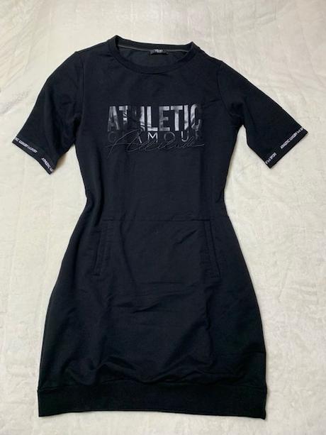 Športové čierne šaty liu jo originál, liu jo,m