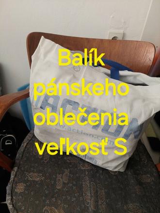 Balik chlapčenskeho/panskeho oblečenia veľkosti s, m
