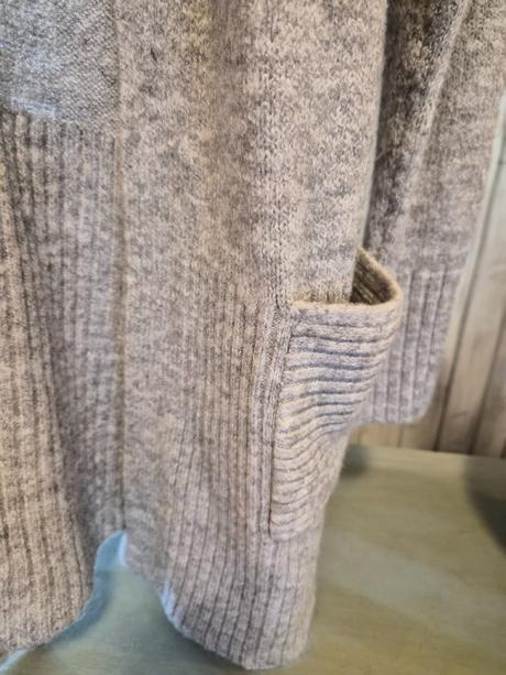 Dlhy kardigan vlneny v.40, f&f,40