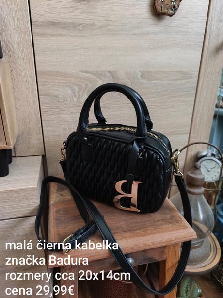 Dámska malá štýlová kabelka badura, 