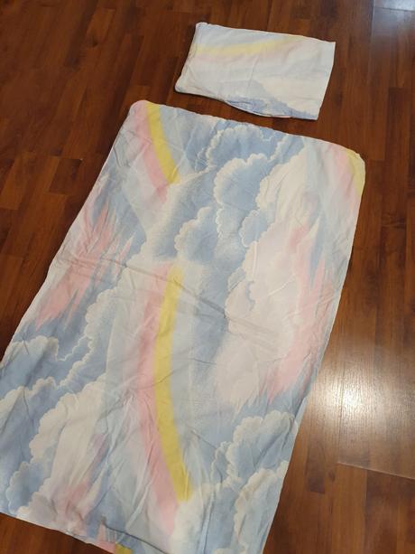 Paplónik a vankúšik s nebíčkovými obliečkami -4 ks, šírka (cm): 65,dĺžka (cm): 110