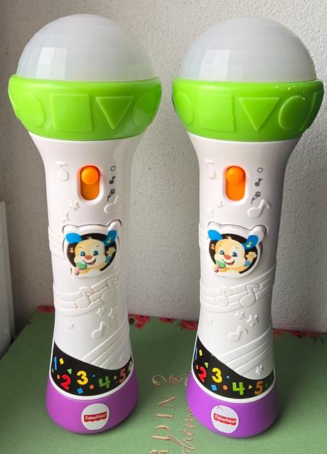 Fisher price mikrofón, 