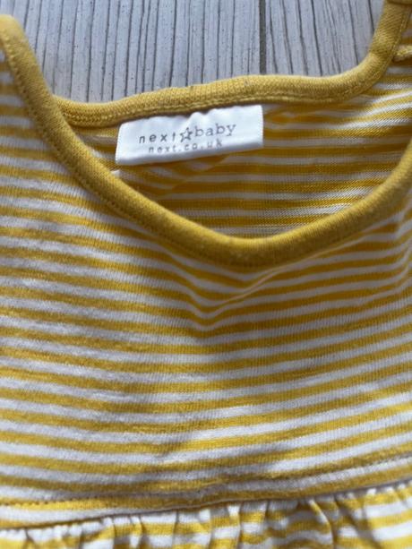 Letné žlté saty, next,74