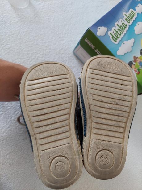 Detské topánky č. 22, santé,22