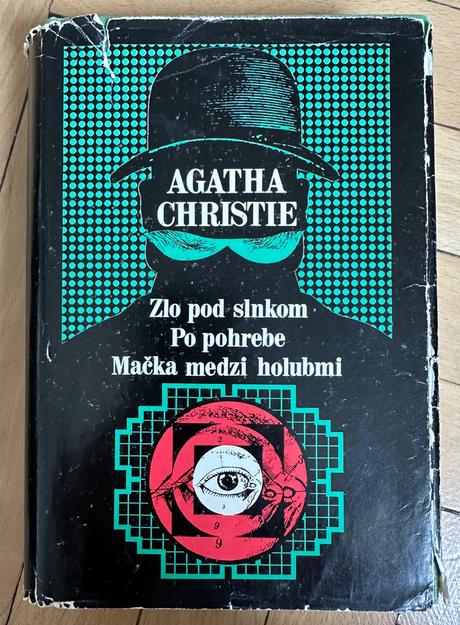 Kniha agatha christie zlo pod slnkom po pohrebe...,