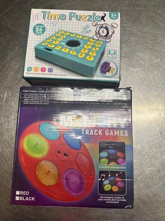 Puzzle na čas + zvuková hra na postreh,