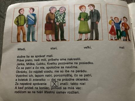 Čo sa patrí a čo nie-prvé vyd.1986, 