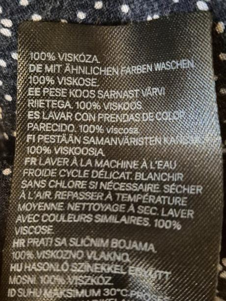 Modré kratšie šaty 40, h&m,40