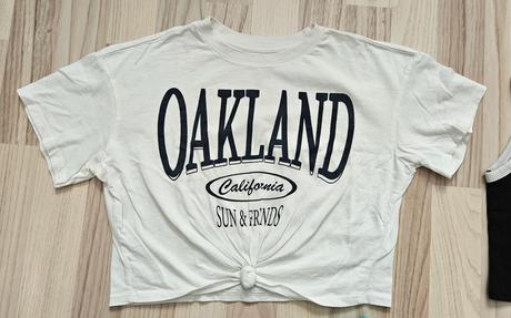 Crop top tričká 2 ks spolu, 134