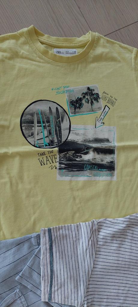 6x tričko zara veľ. 122 - cena s poštou, zara,122