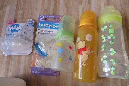 Fľašky, cumle - značka mam, mam