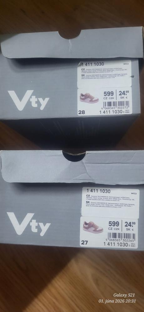 Tenisky, deichmann,27 / 28