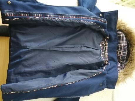 Krátky dámsky flaušový kabát, stradivarius,s