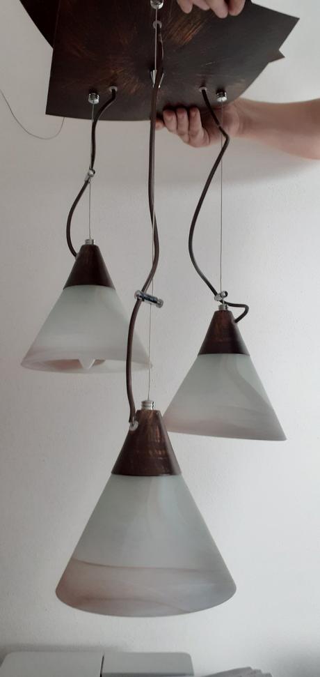 Luster lampa svietidlo, 