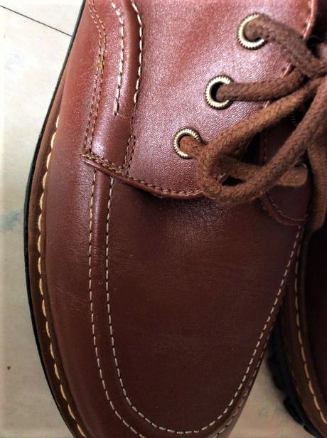 Kožené kvalitné poltopánky, 43