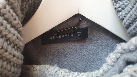 Vlneny kabat, reserved,l