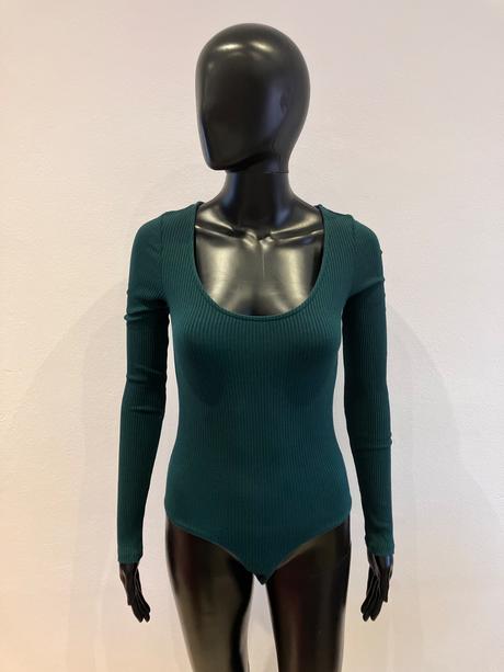 Dámske tmavozelené body stradivarius (s), stradivarius,s