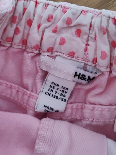 Riflová suknička h&m, h&m,128