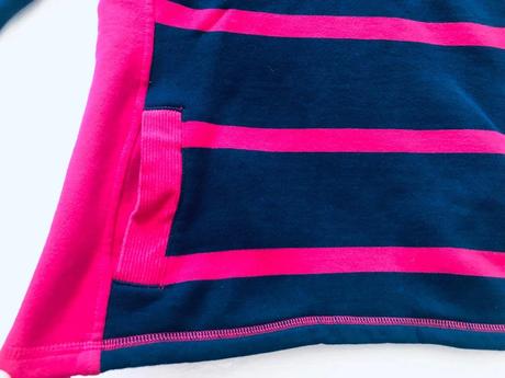 Dámska rugby/jachtárska mikina crew clothing co., l