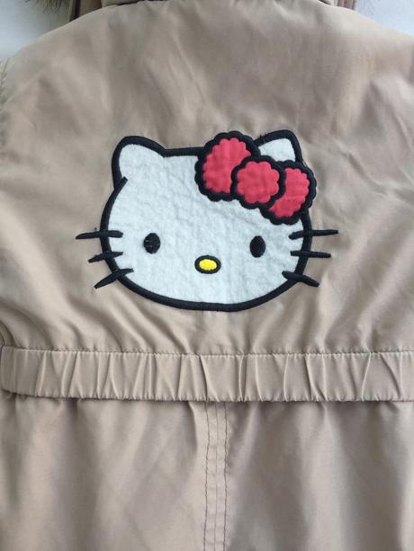 Kožušinková bunda hello kitty, sanrio,98