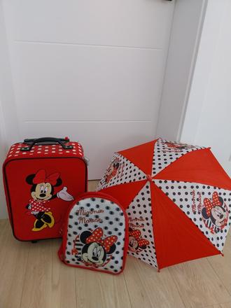 Disney- kufor, ruksak, dazdnik, disney
