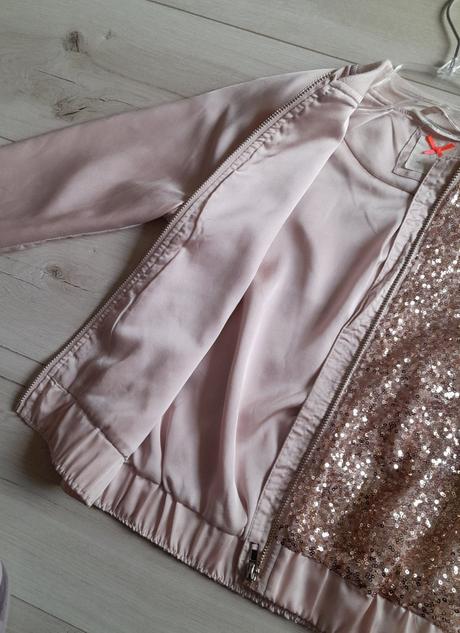 Saténová bomberka, h&m,128