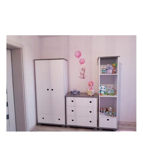 Zostava nábytku srdce, rôzne farby,