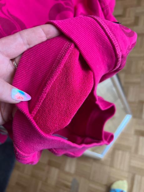 Predĺžená malo nosena mikina, xs