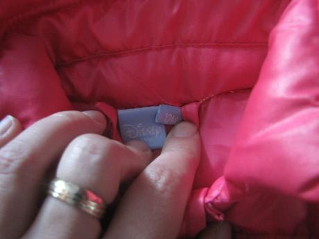 Ružová vetrovka macko pú, disney,80