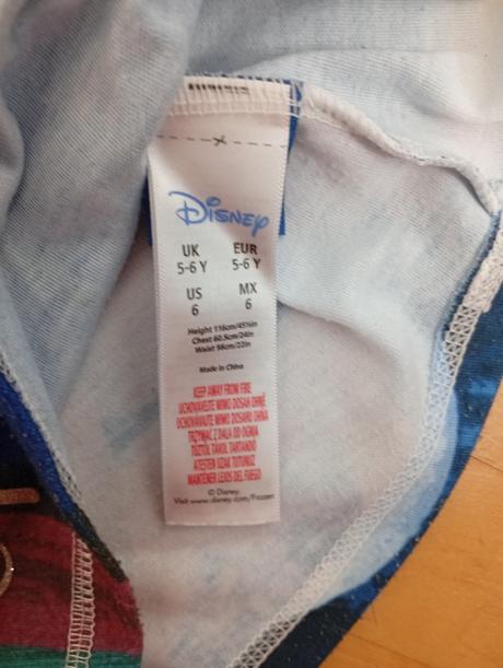 Šatičky 5-6 rokov, disney,116