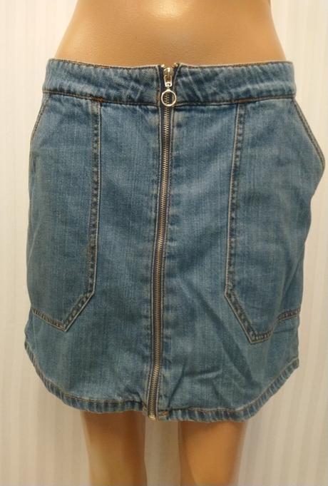 Dámska modrá riflová sukňa, piaza italia, m, m