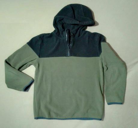 Chlapčenská flísová mikina s kapucňou veľ.164/170, bonprix,164