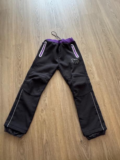 Softshelové nohavice, 128