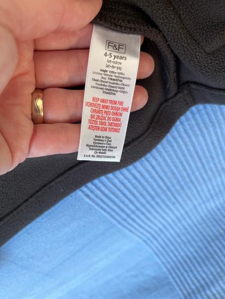 Detský prechodný kabátik, f&f,110