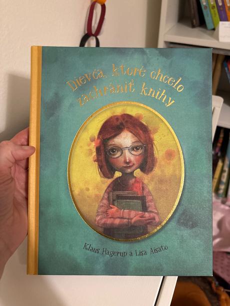 Dievča, ktoré chcelo zachrániť knihy - hagerup, 