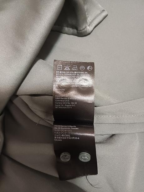 Khaki blúzka, h&m,s