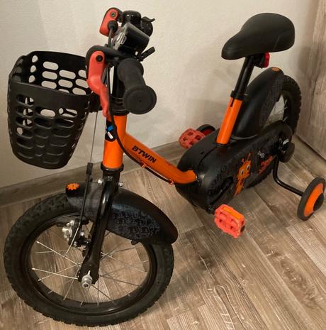 Bicykel  14-palcový,500-robot,decathlon, 14