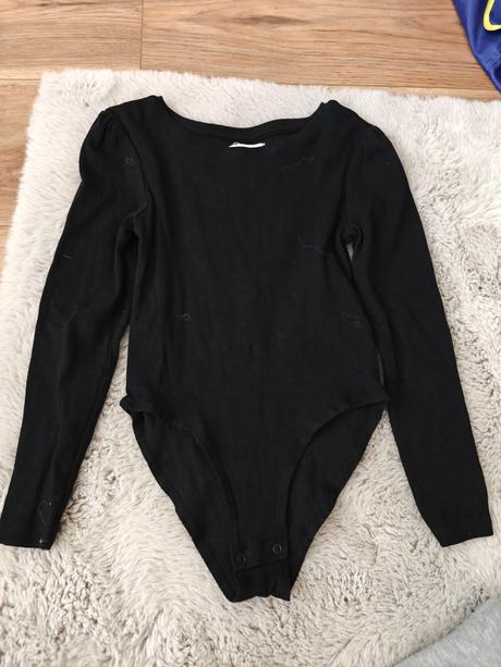 Čierne body pre dievčatá 134/140, sinsay,134