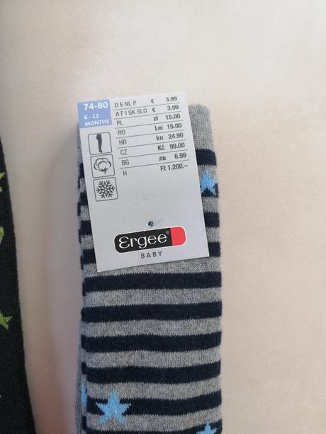 Pančušky, ergee,74 / 80